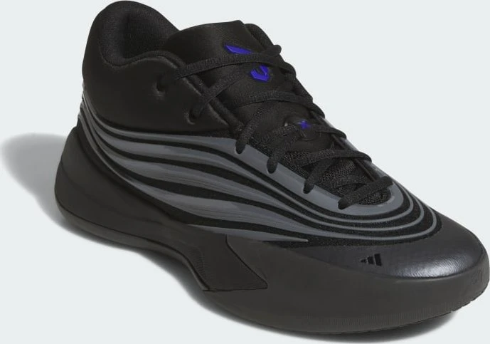 adidas Dame X core black/iron metallic/lucid blue