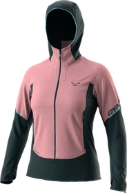 Dynafit Traverse Alpha Hooded Funktionsjacke mokarosa (Damen)