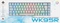 Deltaco Gaming WK95R Wireless 65% Layout, LEDs RGB, weiß, Kailh Box RED, USB/Bluetooth, DE Vorschaubild