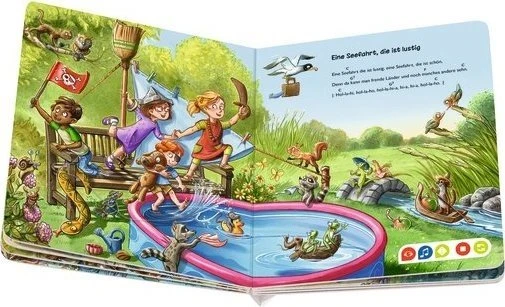Ravensburger tiptoi Buch: Meine schönsten Lieder für unterwegs