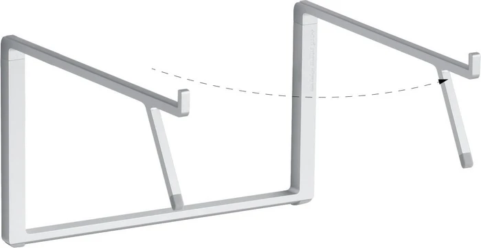Rain Design mBar pro+, faltbarer Notebook-Stand, Silver