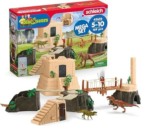 Schleich Dinosaurs - Dino Tempel-Eroberung Mega-Set