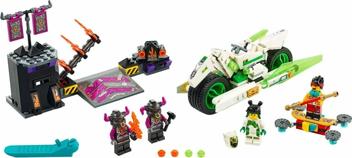LEGO Monkie Kid - Bike des weißen Drachenpferds