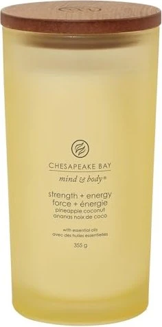 Chesapeake Bay Candle Strength + Energy Pineapple Coconut Duftkerze, 355g