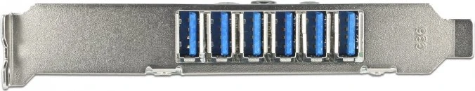 DeLOCK 7x USB-A 3.0, PCIe 2.0 x1