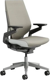 Steelcase Gesture Bürostuhl mit Armlehnen, trüffel