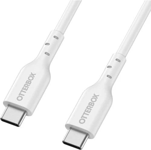 Otterbox Fast Charge Kabel Standard USB-C/USB-C 2.0m weiß