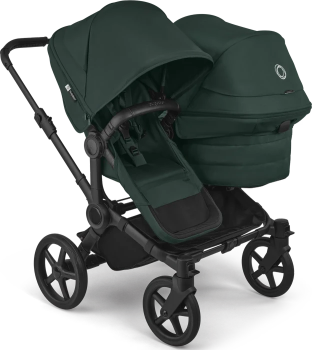 Bugaboo Donkey 6 Duo Gestell schwarz fern green