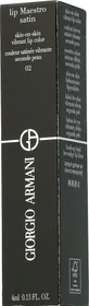 Giorgio Armani Lip Maestro Satin Liquid Lippenstift 02 weekend getaway, 4ml