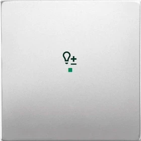 Busch-Jaeger Wippe 1-fach mit Symbol "Dimmer", edelstahl
