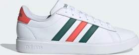 adidas Grand Court 2.0 cloud white/collegiate green/preloved scarlet