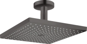 Hansgrohe Raindance E 300 1jet Kopfbrause mit Deckenanschluss brushed black chrome