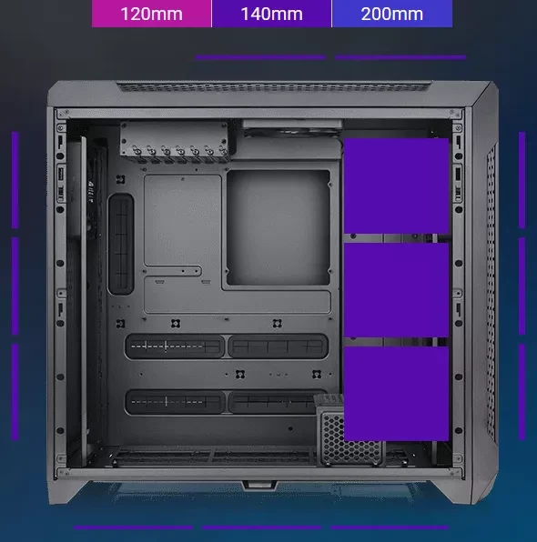Thermaltake CTE C750 Air, schwarz, Glasfenster