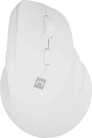 Natec Crake 2 Vertical Wireless Mouse weiß, USB/Bluetooth (NMY-2257)