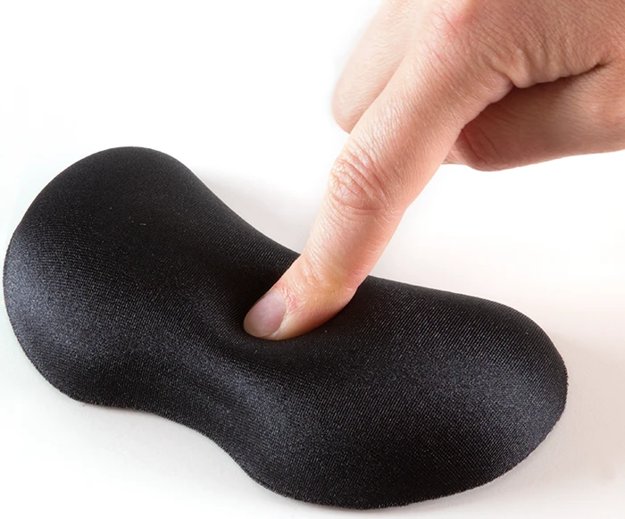 LogiLink Handgelenkstützendes Gelkissen, schwarz