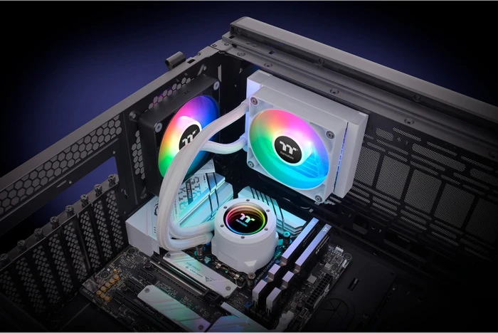 Thermaltake TH120 V2 ARGB Sync Snow Edition weiß