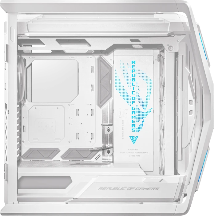 ASUS ROG Hyperion GR701 White, Glasfenster