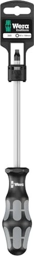 Wera Kraftform Plus Serie 300 368 SB Innenvierkant Schraubendreher, R3x80mm