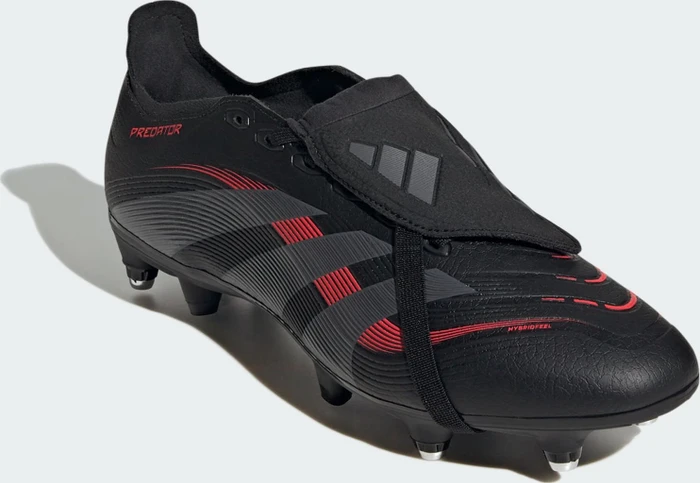 adidas Predator League Fold-Over Tongue SG core black/grey four/lucid red
