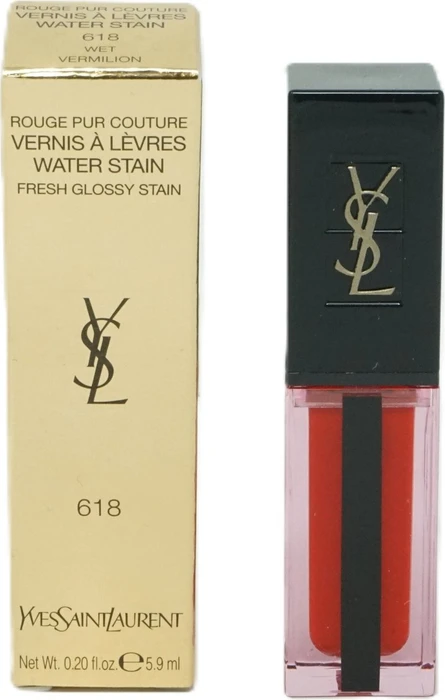 Yves Saint Laurent Water Stain Liquid Lipstick 618 wet vermilion, 6ml