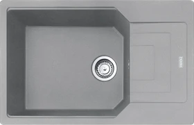Franke Urban UBG 611-78 XL Einbau Becken reversibel mit Ablauffernbedienung steingrau