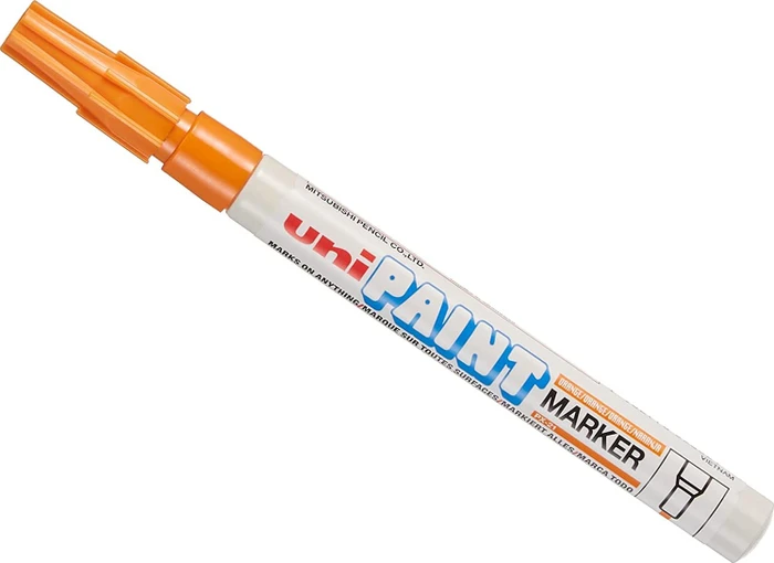 Uni-Ball uni-Paint PX-21 Lackmarker Rundspitze dünn orange