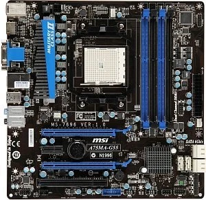 MSI A75MA-G55 (AMD FM1)