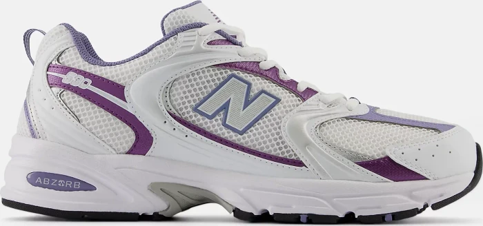 New Balance 530 white/dusted grape/astral purple