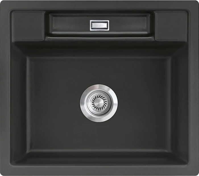 systemceram Bela 57 F Einbau Becken mittig schiefer