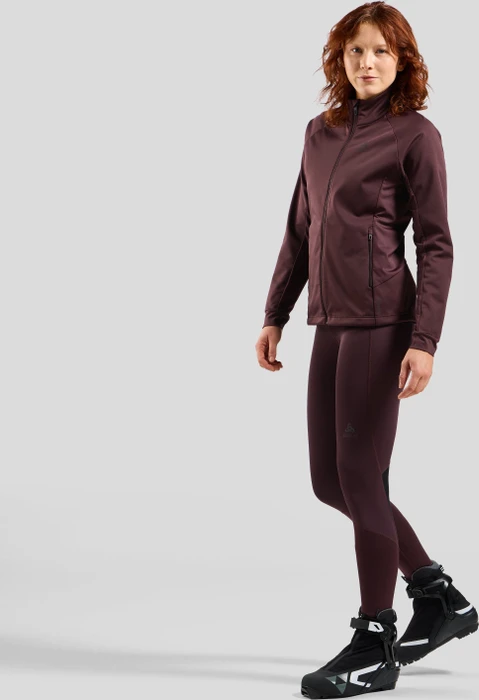 Odlo Brensholmen Funktionsjacke fudge (Damen)