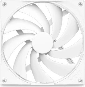 NZXT F Series F140Q (2024), Matte White, weiß, 140mm