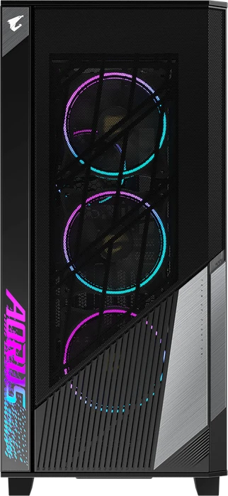 GIGABYTE AORUS C500 Glass, Glasfenster