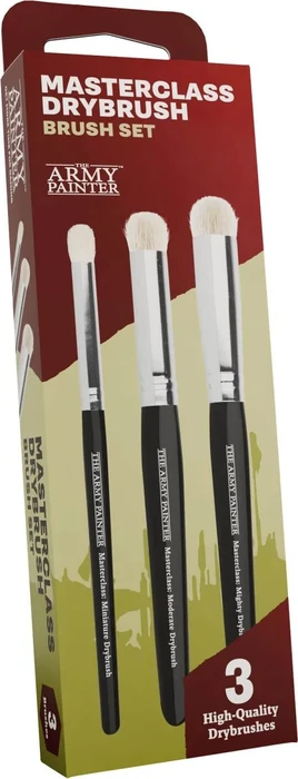 Army Painter Masterclass Drybrush Pinselset, 3-tlg.