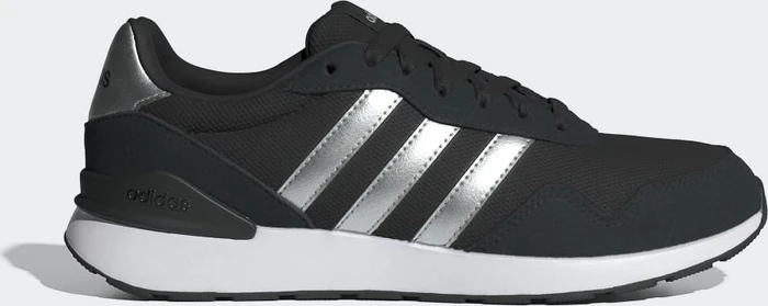 adidas Run 60s 4.0 core black/silver metallic/cloud white (Damen)