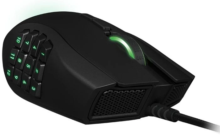 Razer Naga 2014 Left Handed Expert MMO Gaming Mouse, USB