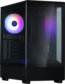 Zalman P10 Black, Glasfenster