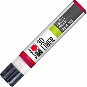 Marabu 3D-Liner, rubinrot, 25ml