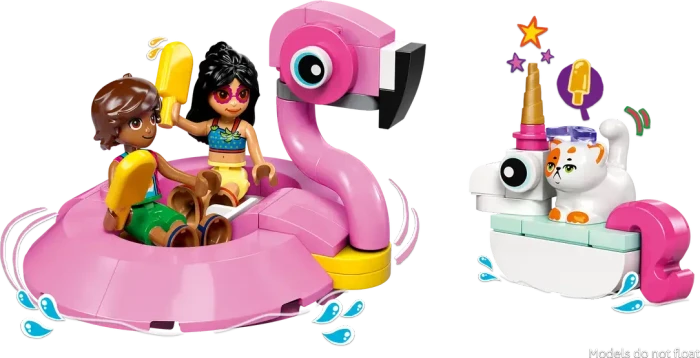 LEGO Friends - Poolparty mit Einhorn und Flamingo