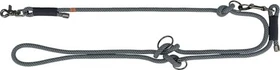 Trixie Soft Rope Verlängerungsleine, L-XL, 2m, schwarz/grau