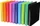 Exacompta Ringbuch 4-Ring, 40mm, A4, farbig sortiert, 10er-Set (51929E)
