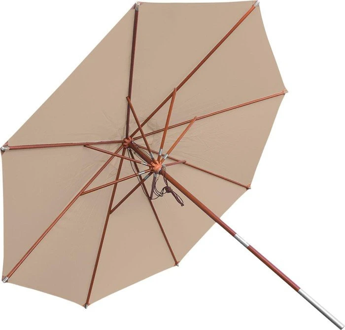 anndora Marktschirm 350cm dark natural