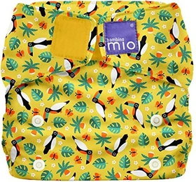 Bambino Mio Miosolo All-in-One Stoffwindel Tropical Toucan, 4+kg, 1 Stück