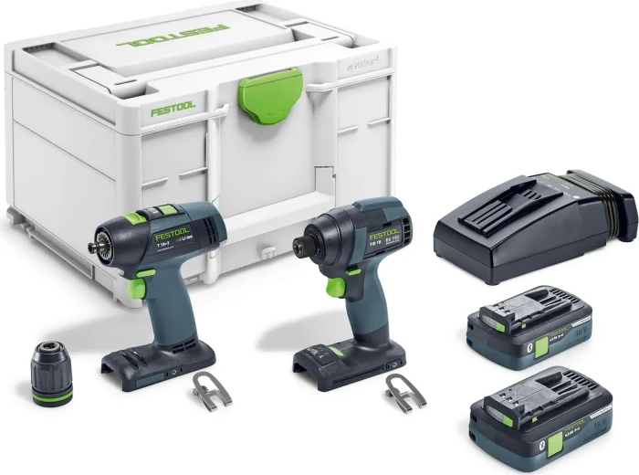 Festool Akku-Maschinenset inkl. Systainer + 2 Akkus 4.0Ah
