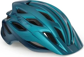 MET Veleno MIPS Helm teal blue metallic glossy