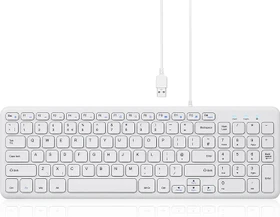 Perixx Periboard-213, weiß, USB, UK