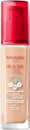 Bourjois Healthy Mix Clean & Vegan Radiant Foundation 50C rose ivory, 30ml