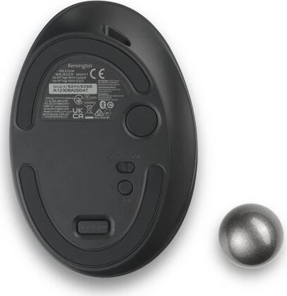 Kensington Pro Fit Ergo TB550 Trackball blau/schwarz/silber, USB-A/Bluetooth