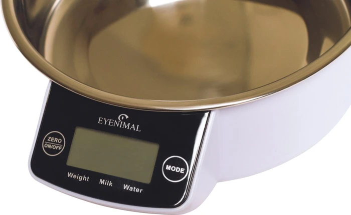 Kerbl Intelligent Pet Bowl mit integrierter Waage, 1l, weiß