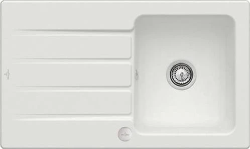 Villeroy & Boch Architectura 860x510mm Becken reversibel mit Ablauffernbedienung steam