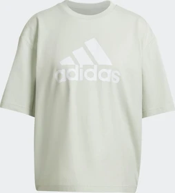 adidas Future Icons Badge of Sport T-Shirt kurzarm linen green (Damen)